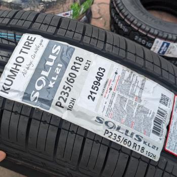 Vỏ lốp 235/60R18 102H KL21 KUMHO VIỆT NAM ,vỏ lốp ô tô Acura RDX, Audi Q5 Q7, Honda CRV, Santafe 2.0 máy dầu, KIA SORENTO, Kia Sedona, Land Rover Discovery, Ranger Rover Evoque Pure, Mercedes GLC200 GLC250