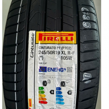 245/50R19 Pirelli Runflat Cinturato P7 (P7C2) R-F (*) 105W XL vỏ lốp Xe: BMW X4