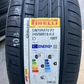 245/50R18 Pirelli Cinturato Runflat vỏ lốp Xe: BMW 535i, BMW 730Li, BMW 750Li, BMW X4 2.0, BMW X3 3.0, BMW 528i, Huyndai Equus, Mercedes S400