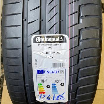 275/40R21 Continental Contact 6