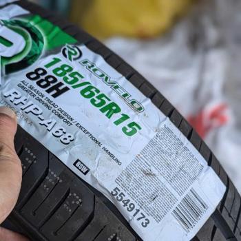 Vỏ lốp 185/65R15 Rovelo Việt Nam, vỏ lốp Xe Nissan Sunny, Nissan Tiida 1.6 MT, Nissan Grand Livina, Kia Rio sedan, Hyundai Accent, Hyundai Avante, Suzuki Ertiga, Toyota Avanza