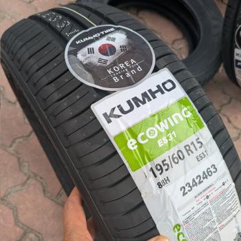 Vỏ lốp 195/60R15 88H KH27 KUMHO VIỆT NAM, Vỏ lốp xe Chevrolet Vivant, Vỏ lốp xe Kia Spectra 2.0, Vỏ lốp xe Honda Fit 1.5, Vỏ lốp xe Mitsubishi Lancer